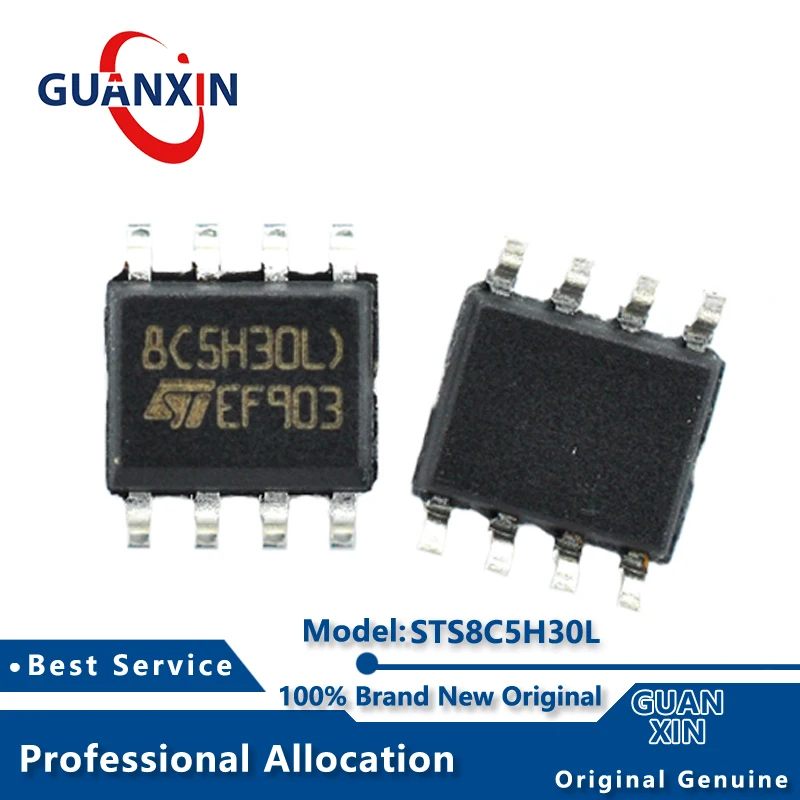 

100% New STS8C5H30L Marking 8C5H30L SOP8 STS8C5