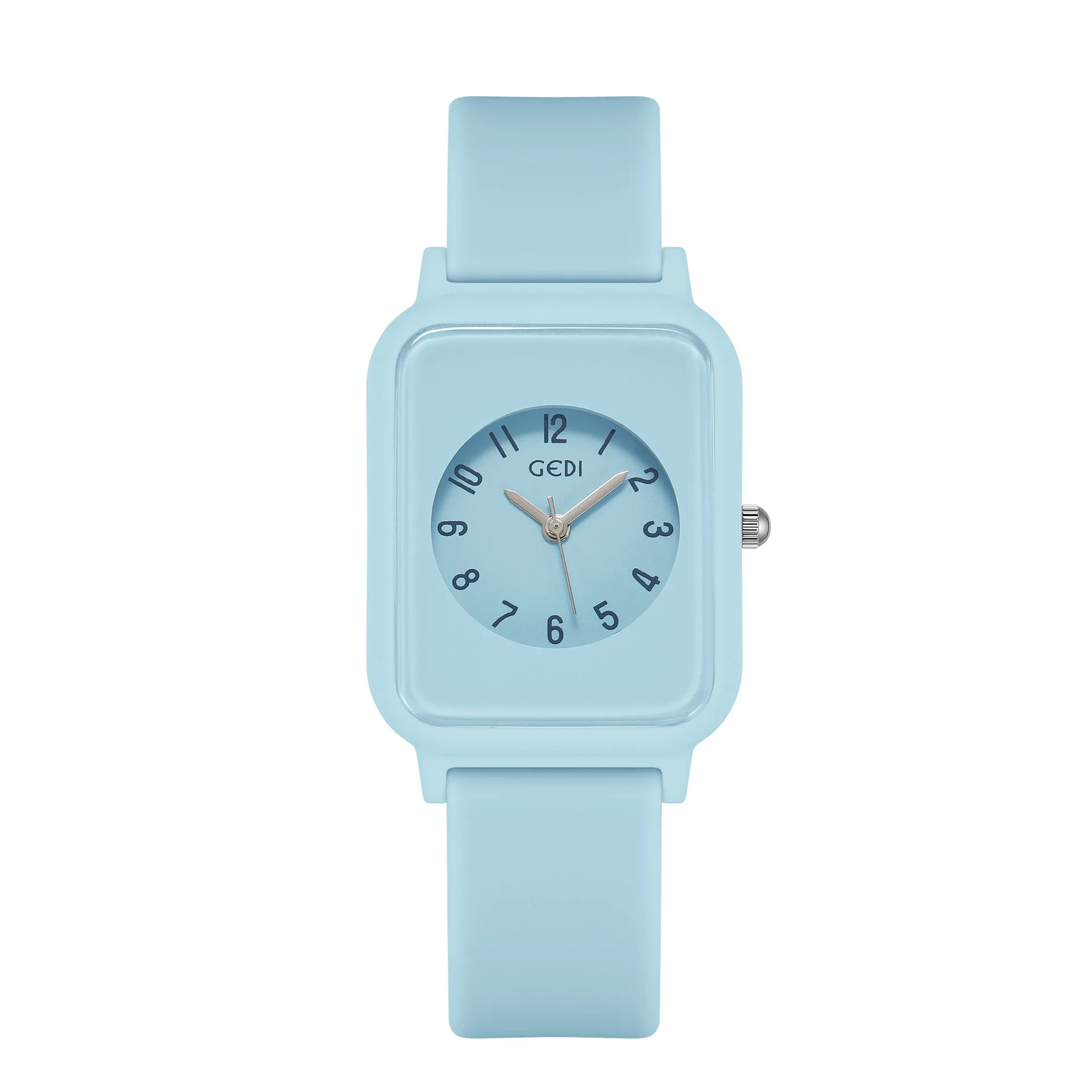 

Студенческие стильные высококачественные маленькие свежие желеобразные силиконовые водонепроницаемые часы с цифровой шкалой