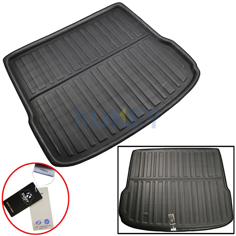 Tapis de Sol en Polymères pour Coffre Arrière, pour AUDI Q5 SQ5 2008-2017, 2010, 2011, 2012, 2013, 2014, 2015, 2016