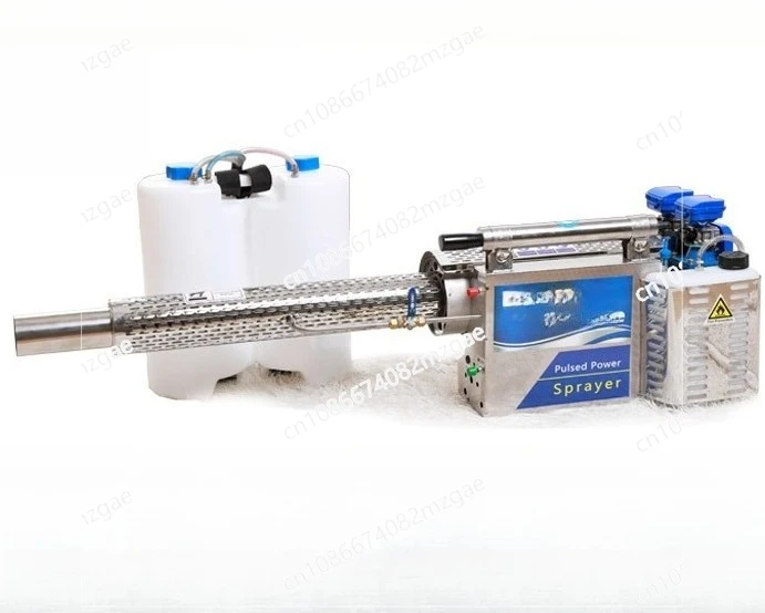 

Установка для распыления тумана и дымообразования 80K Platinum, однотрубная, импульсного типа, для теплиц, фруктовых садов и обработки пшеницы, дезинфекционная