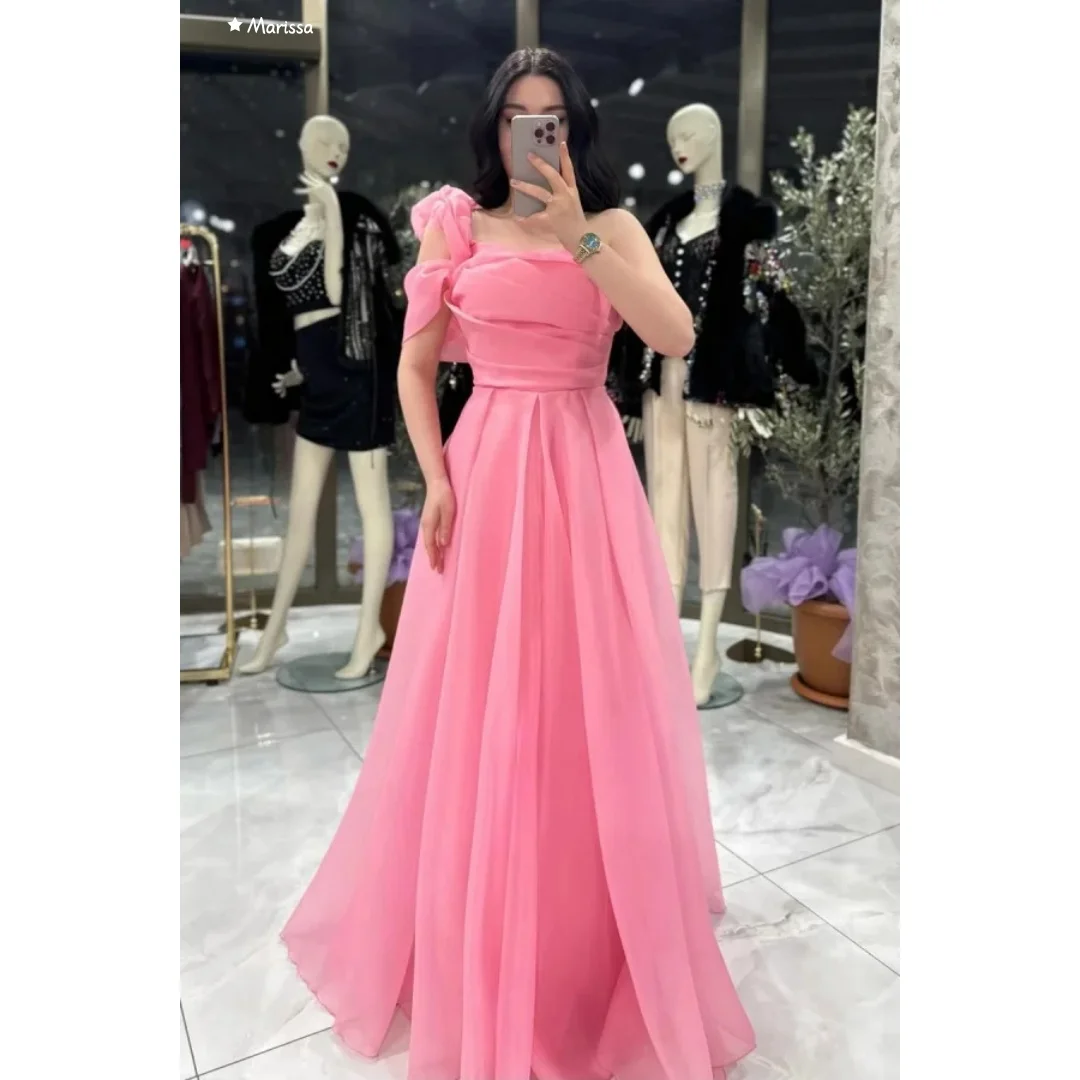 

Marissa Evening Dresses for Special Occasions Custom Made Bespoke Occasion Dresses for Luxury Party Off-shoulder A-line Tulle
