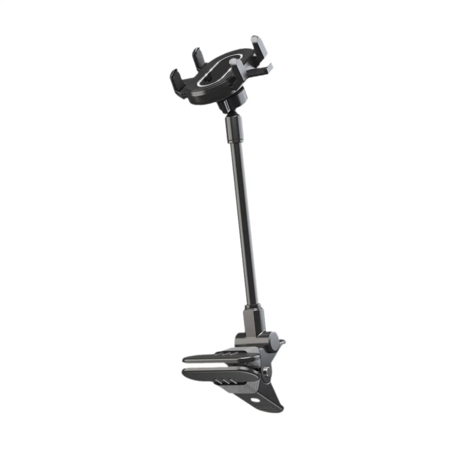 

Guitar Smartphone Mount Holder Long Arm Clamp Mount 360 Rotation Headstock Clamp for Bass Desk Music Stand Shelf Ukulele