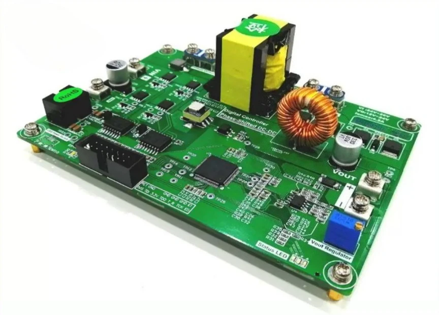 DSP Digital Control Phase-Shift Full-Bridge Development Board Switch Power Supply Evaluation Board DC-DC Converter Design