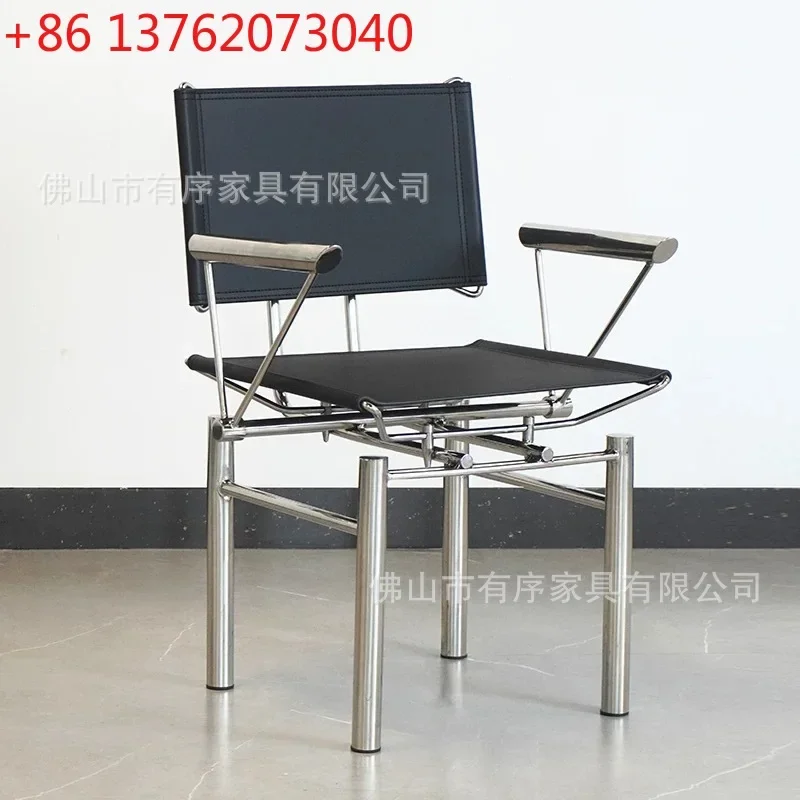 Premium comfort desk office chair stainless steel Internet celebrity armrest chair back chair
