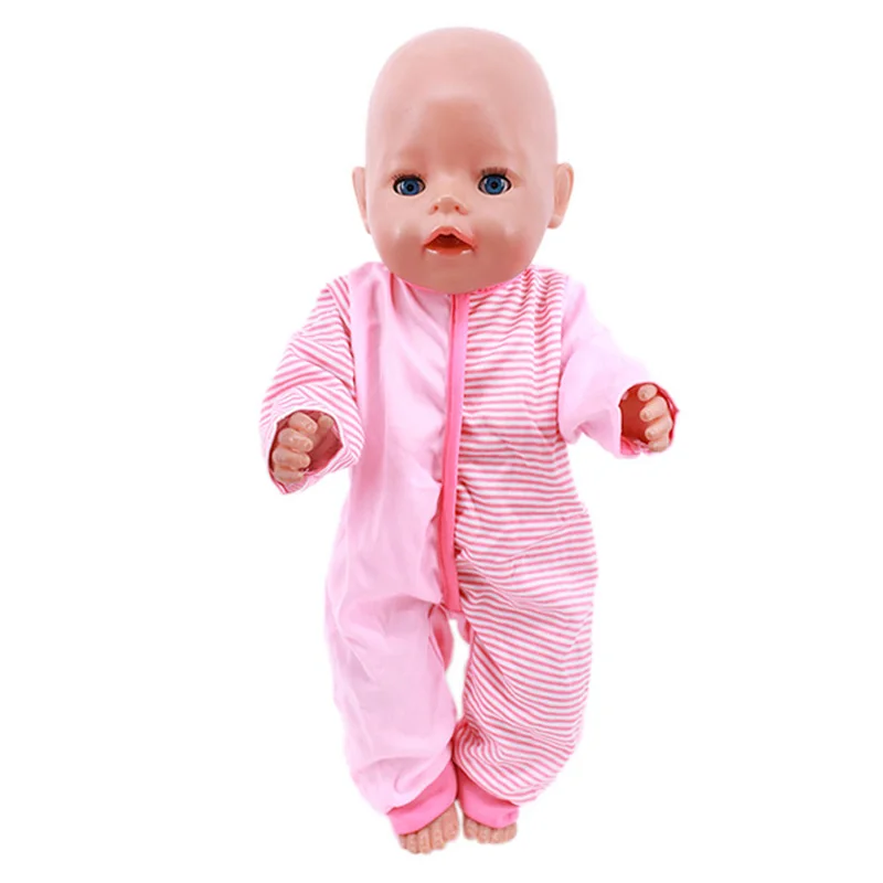 Baby Doll Clothes Accessories Newborn Doll Diaper Tableware Milk Bottles Socks Fits 43cm Baby Doll & American 18 Inch Girl Doll