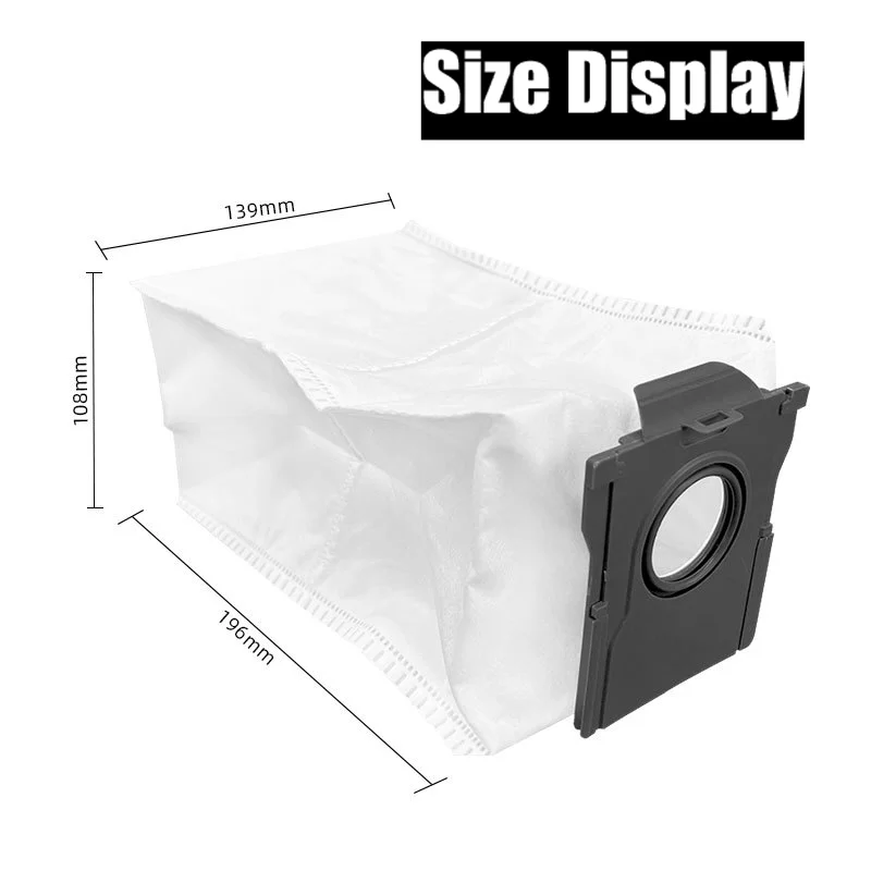 For Deerma X80 Ultra/X90 Ultra,For Cecotec Conga X100/X100 X-Treme Robot Vacuum Cleaner Accessories HEPA Filter Mop Pad Dust Bag
