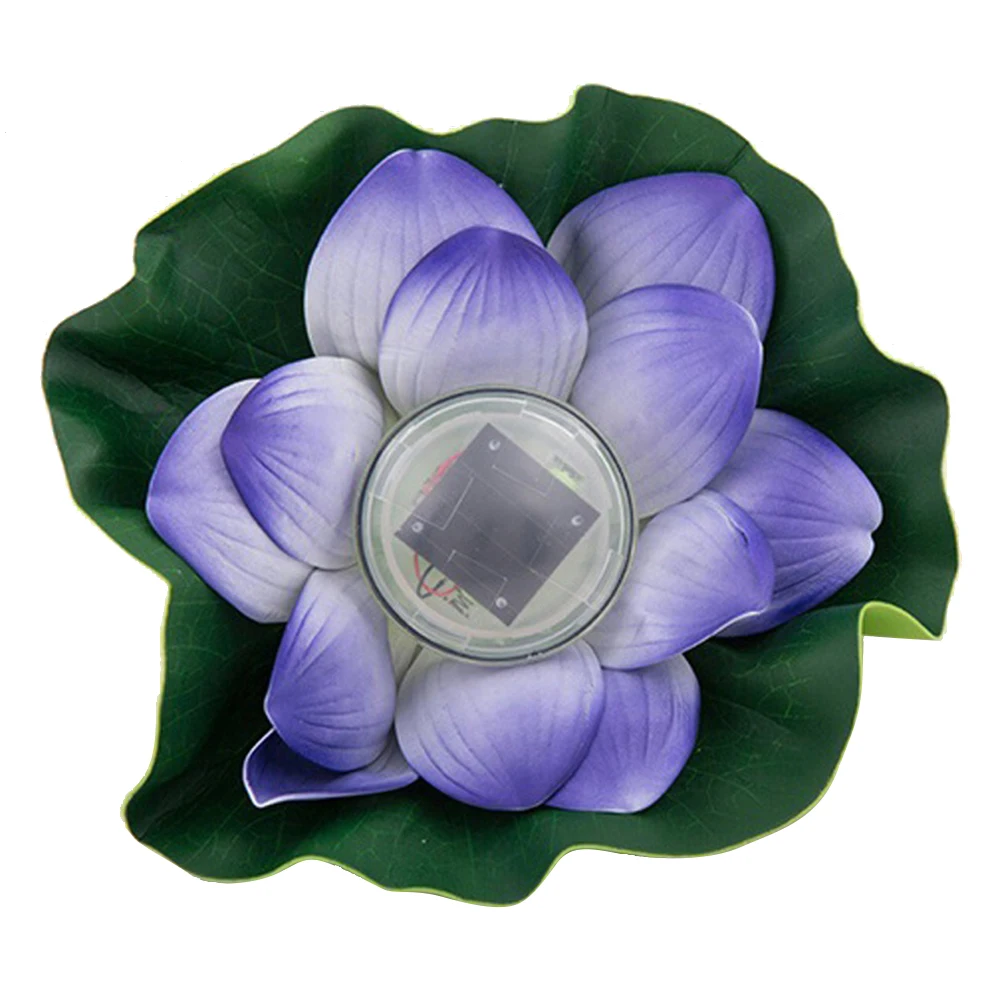 

1pcs Lotus Lantern Solar Powered Light Lamp for Pond Pool Decoration Outdoor Garden Waterproof Energy Saving Light