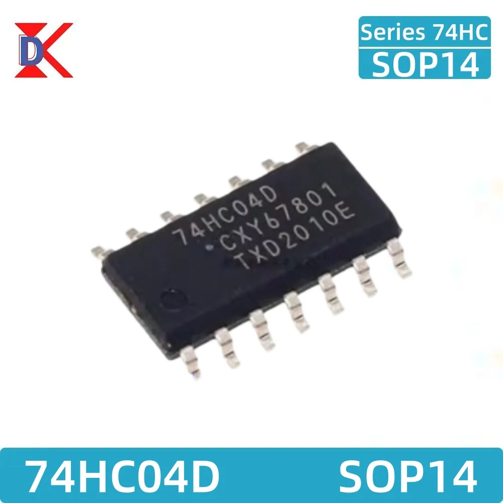 10Pcs Brand new genuine patch Logic chip 74HC series 74HC00D 74HC02D 74HC04D 74HC07D 74HC08D 74HC74D 74HC86D 74HC32D SOP14