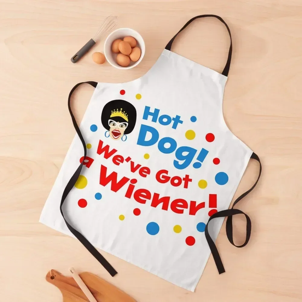 

Hot Dog We've got a Wiener Apron chefs waterproof for women kitchen and home Kitchen Apras Man Apron