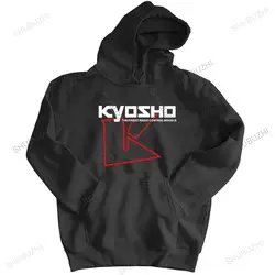 New Kyosho Japan RC Racing hoodie Graphic hooded coat Black Color cotton hoodies men autumn fashion print hoody euro size