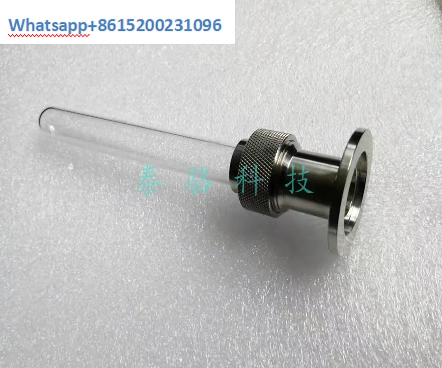 

KF16 transfer tube connector/KF25 vacuum tube connector/KF transfer quartz tube connector with 200 μ m filtration