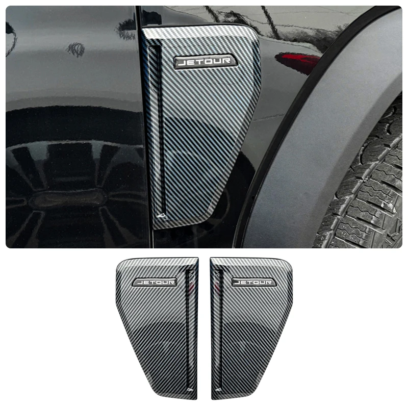 

For Jetour Traveller T2 car body decoration leaf panel Decorative Cover Air vent decoration personalised patches Accessories
