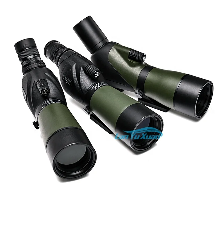 20-60x 60 Mm Digital Eyepiece Bird Watching Equipment Monocular and Binoculars Spotting Scope