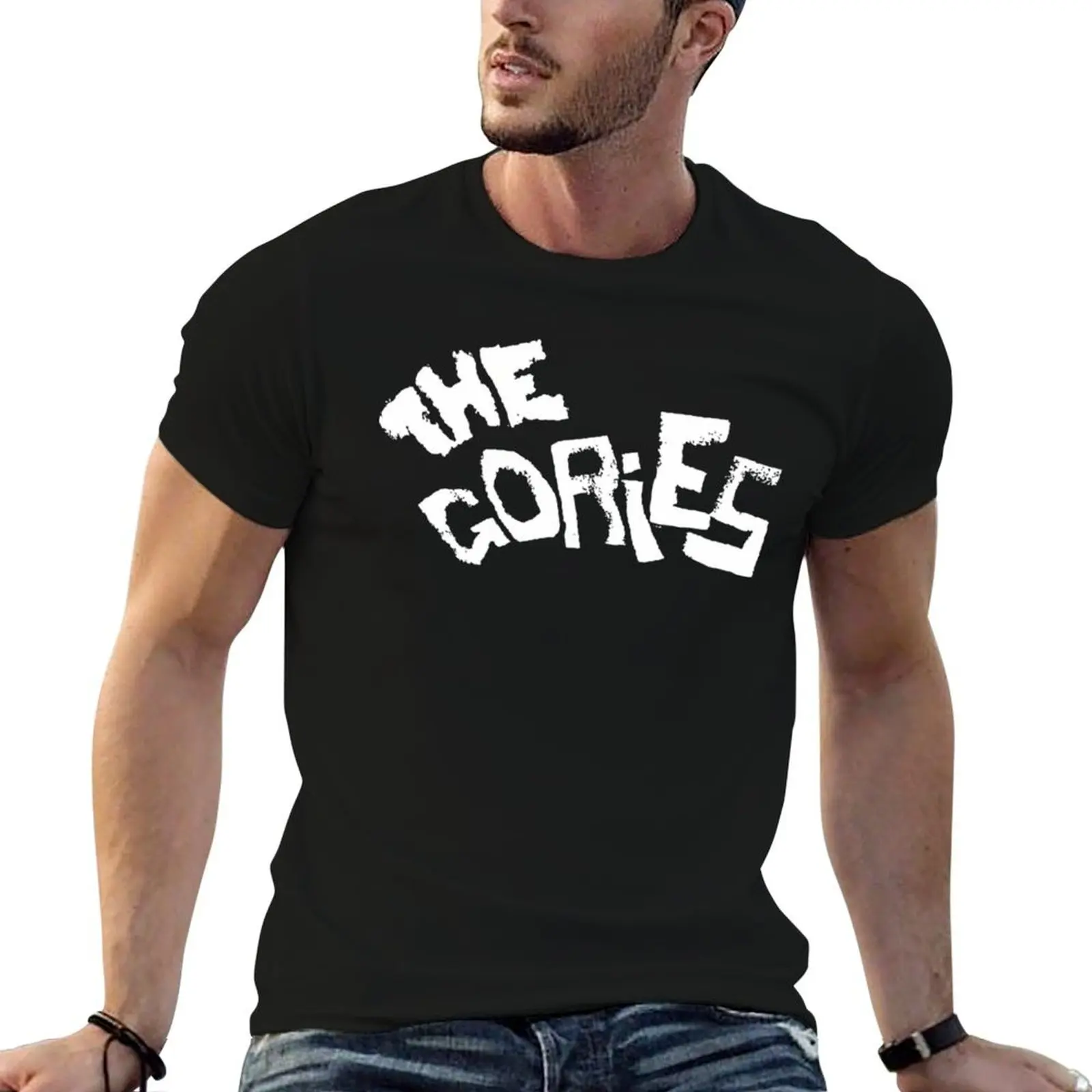 The Gories Logo T-Shirt Casual Daily Graphic Tee