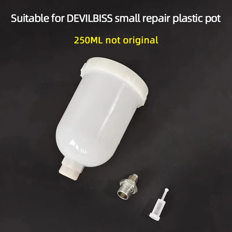 Spray Gun Pot cup 250 Ml for DEVLIBISS Small Repair  Paint Tool Accessories