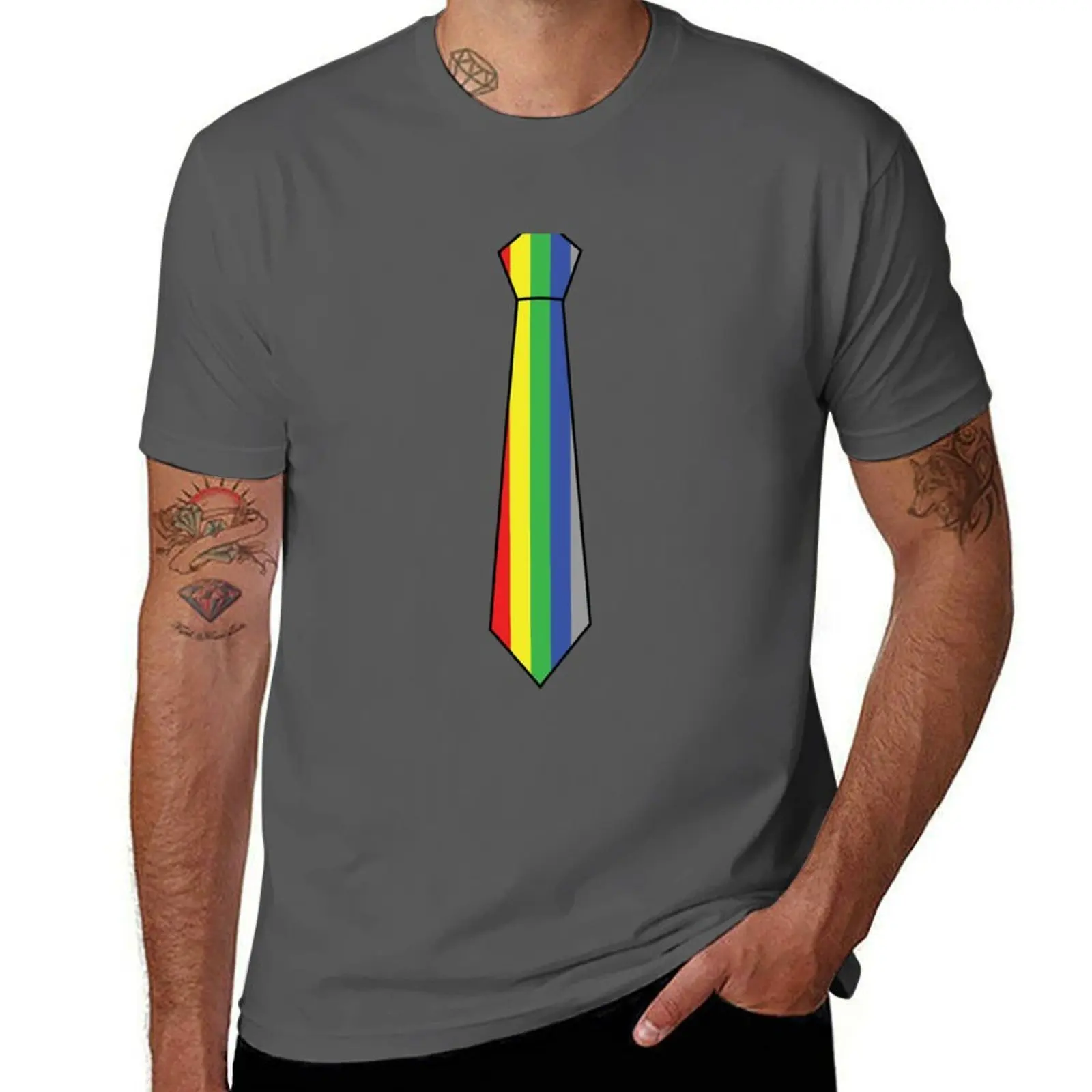 

Hall Tally tie T-Shirt Novelty Graphic Tee Shirt