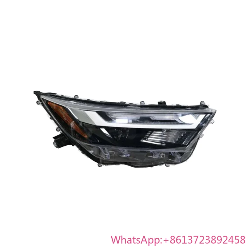 Bimmor 3 Car Headlight for Toyota RAV4  2021-   Head Light LED Daytime Running Light USA Version White Headlamp Semi Assembly