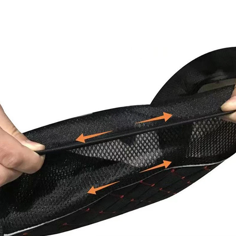 غطاء مقعد دراجة نارية بولي Leather مقعد جلدي موتور شبكة تنفس مقاوم للماء مقاعد سكوتر وسادة Sunproof وسادة غطاء مقعد وسادة #4