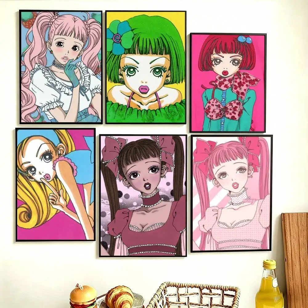 

H-Happy Berry Sakurada Miwako Poster Perfect Space Sticker Self Adhesive for Office Home Theater Wall Art Decor Fancy Gift