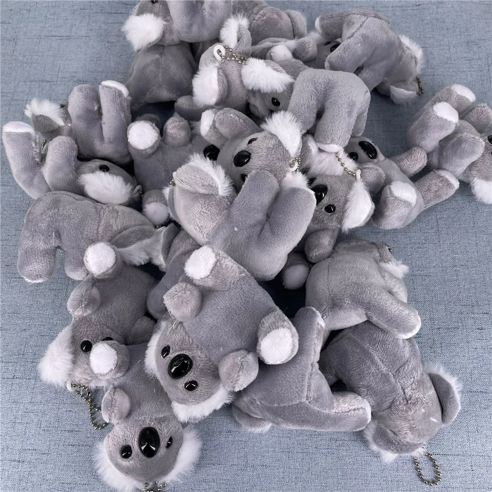 Wholesale 20PCS 7CM Gray Color Toy , Little Keys Chain Pendant Plush TOY