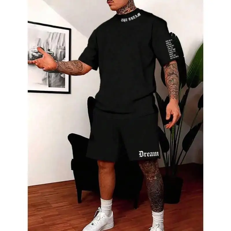 

Men's ort Casual T-irt Letter Pattern Design Autumn Cross-Border Sle 44895 TEMU Comfortable Breathable Seven Sve