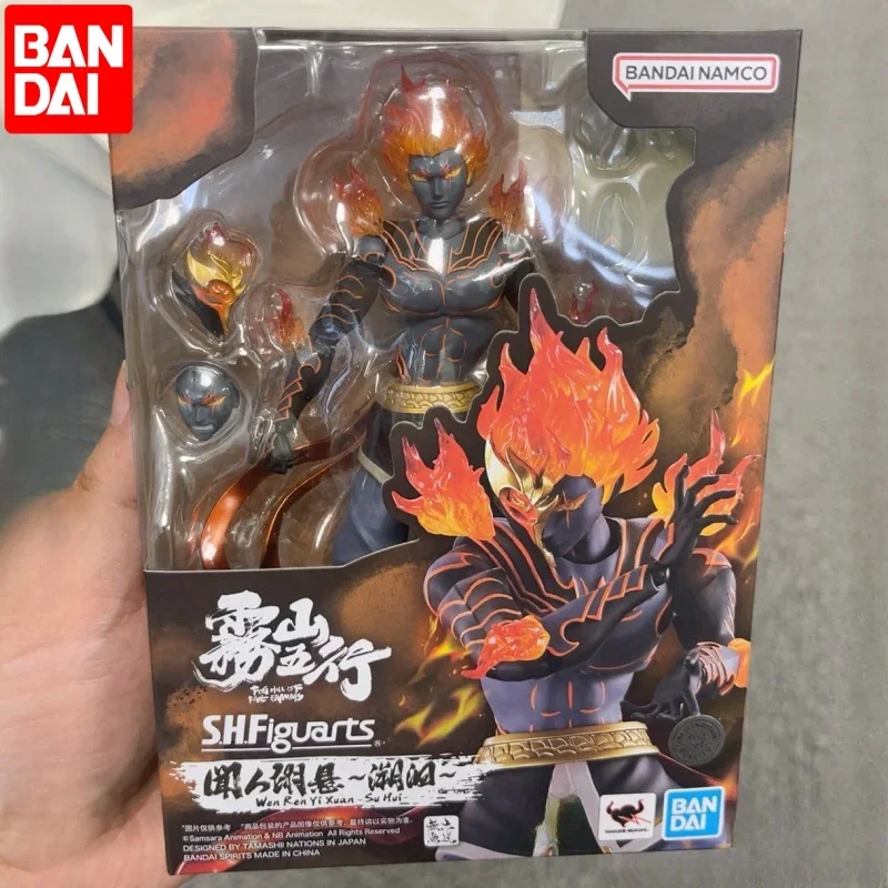 In Stock Original Bandai S.h.figuarts Fog Hill Of Five Elements Shf Wen Ren Yi Xuan Anime Action Figures Collection Model Gifts