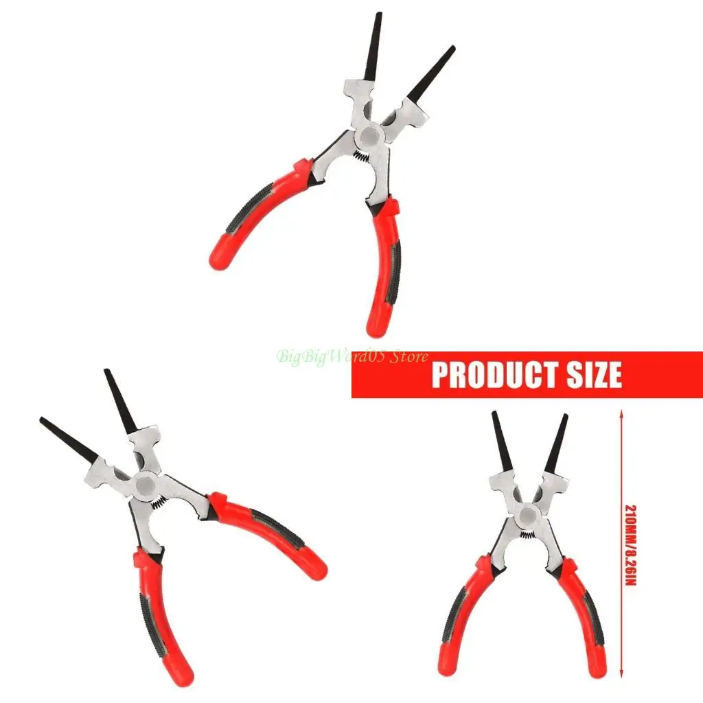 

24TE MIG Сварка Pliers Плоская рта.