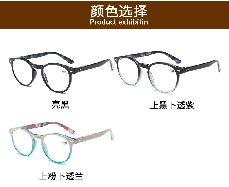 +1,0 ~ +4,0 Reissägel-Lesebrille, einfacher trendiger Stil, Federbrillenbeine, neutraler Stil, Lesebrille mit stabilen Scharnieren – Detail 4