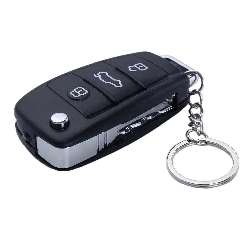 Black Electric Shock Car Key Prank Toy Keychain Practical Jokes Funny Trick Prank Toys For Children Kids Gift