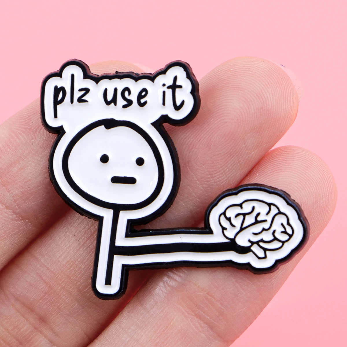 مضحك يقتبس المينا دبابيس الكرتون الحيوانات القط بروش شارة على ظهره التلبيب دبوس زي الاكسسوارات مجوهرات الأزياء صديق الهدايا #5