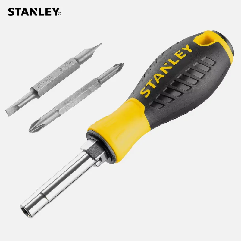 

Многофункциональный набор отверток Stanley 0-68-012 6-в-1, 6 насадок с магнитными битами и большой резиновой рукояткой, прецизионные ручные инструменты