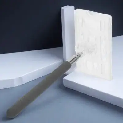 Penyangga Kartu Parkir Teleskopik Fleksibel dari Plastik untuk Kartu Akses Parkir Mobil