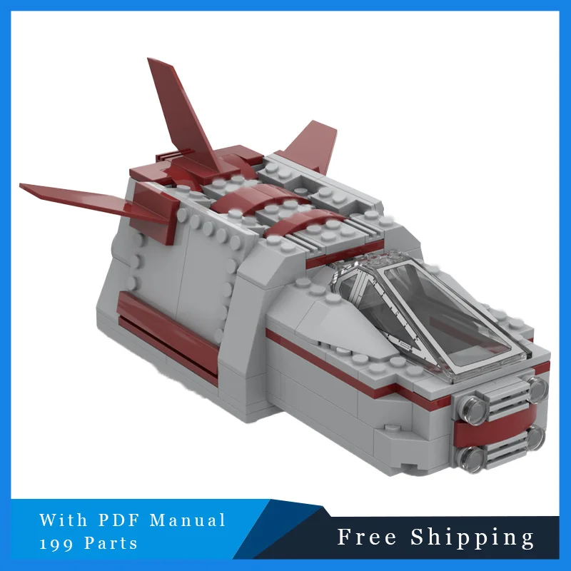 199-delige Star Battle-serie Cool verhuur ruimteschip bouwstenen modelset kinderen montagespeelgoed festival verrassing displaygeschenken