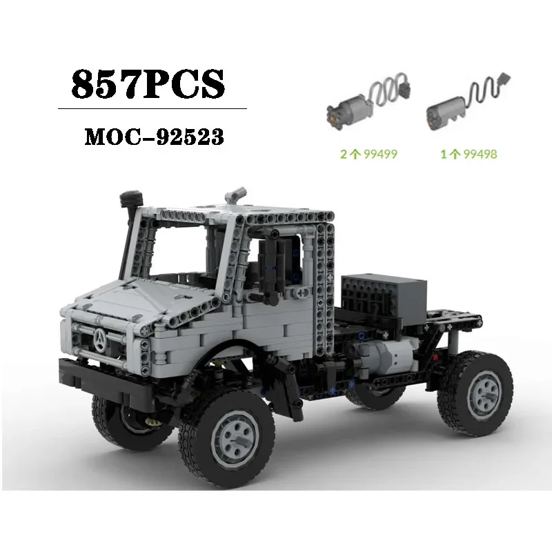 

New MOC-92523 Hanging 4WD Car Building Blocks Toy Decorations 857PCS Boy Puzzle Birthday Gift Christmas Toy Gift