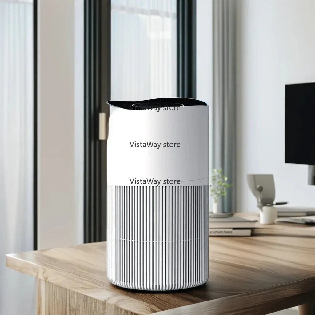 منتج جديد 2024 منقي هواء منزلي صغير محمول لتنقية الهواء الذكية للحساسية شعر الحيوانات الأليفة في غرفة النوم Purificador De Aire