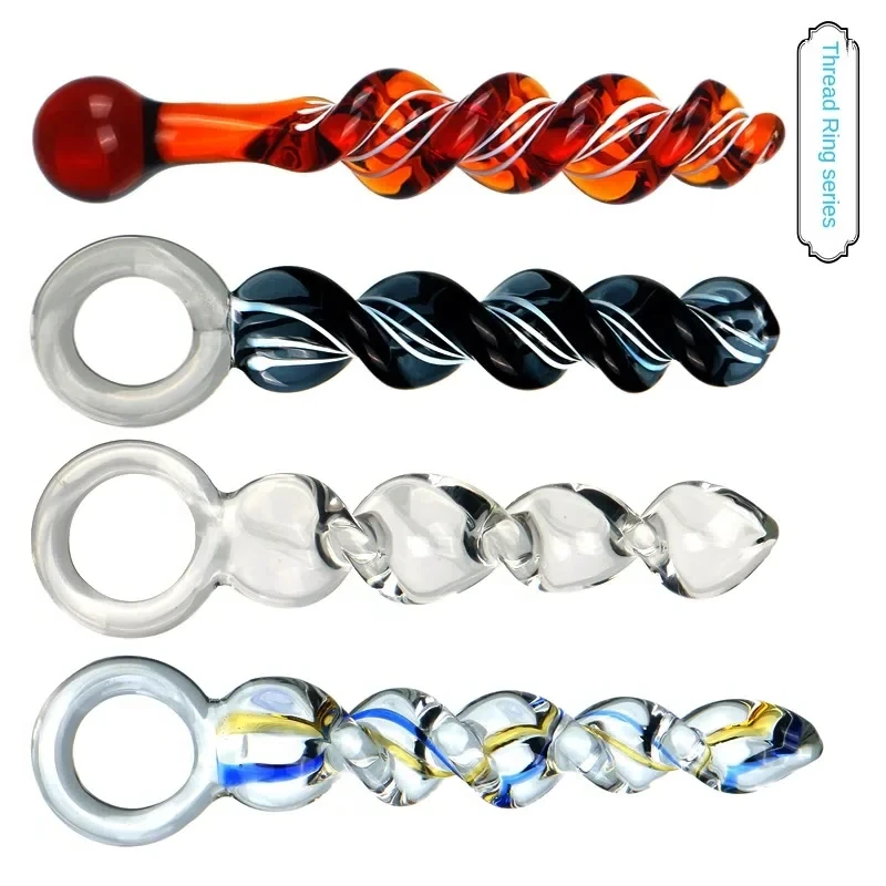 الزجاج دوامة المكونات الشرج للنساء المهبل بعقب موسع الرجال جهاز تدليك للبروستاتا دسار الإناث الاستمناء المثيرة الجنس لعب ألعاب الكبار