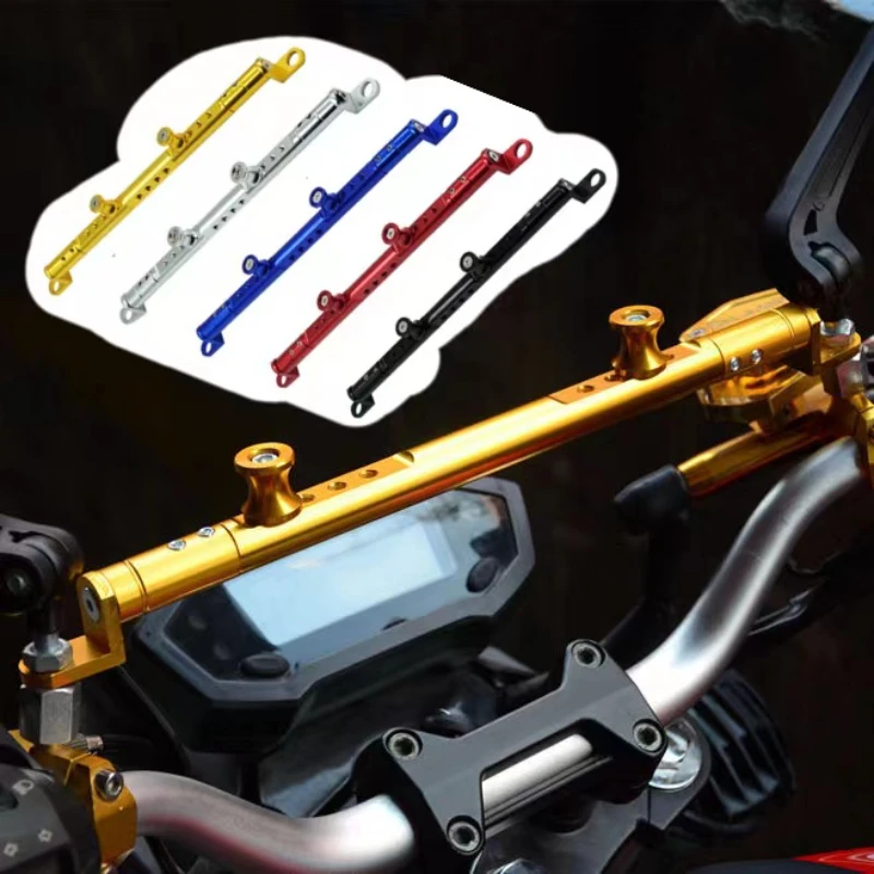 

Multifunction Motorcycle Balance Bar Modified Extension Handlebar Headlamp Bracket Moto Accessories Handle Reinforcement Rod