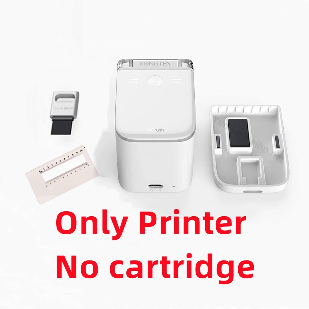 No Ink Mobile Inkjet Customized Code Wireless Gift Card Date Name Logo Mbrush Mini Hand Portable Handheld Printer Without Ink