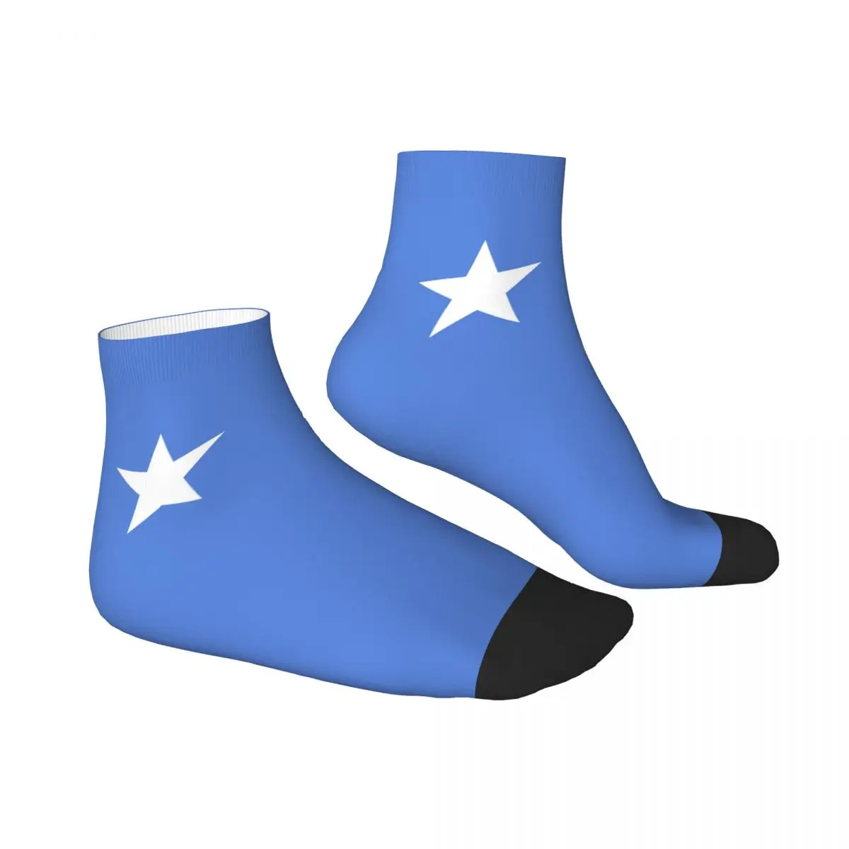 Somalia Flag Socks Short Unique Casual Breatheable Adult Ankle Socks