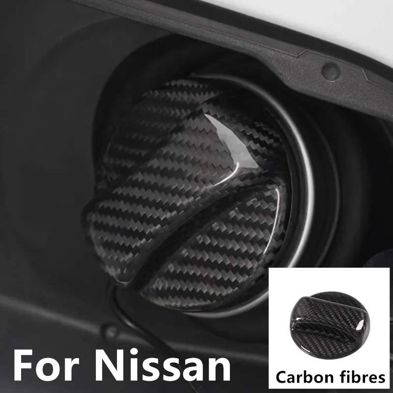 

Carbon Fibre Fuel Tank Cap For nissan ALTIMA 350Z 300ZX SILVIA S13 S14 MAXIMA 240SX SENTRA SUNNY BLUEBIRD QASHQAI Car Trim Cover