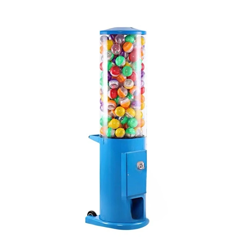 New coin-operated egg-twisting machine, cylindrical shopping mall cinema leisure place, park amusement equipment