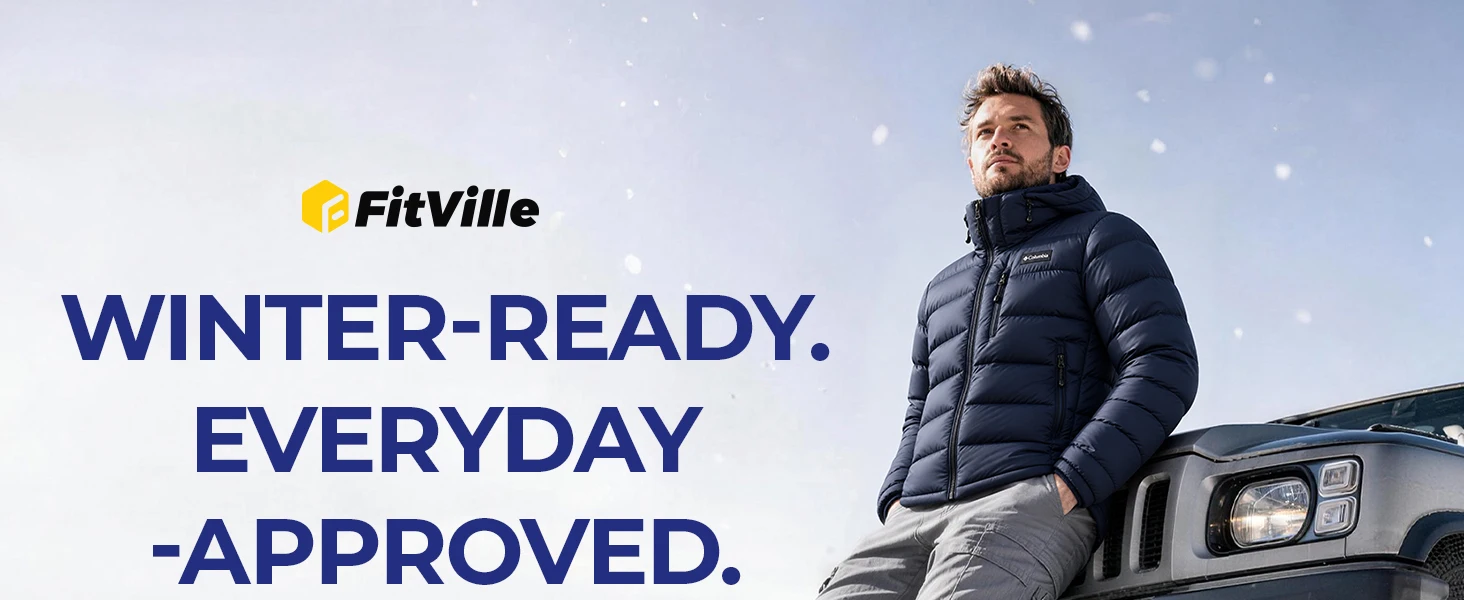 FitVille Herren Winterstiefel, extra breite Wanderschuhe für Männer, wasserabweisend, warm, mit Plüschfutter, Schneewanderstiefel, rutschfest für den Herbst. – Detail 3