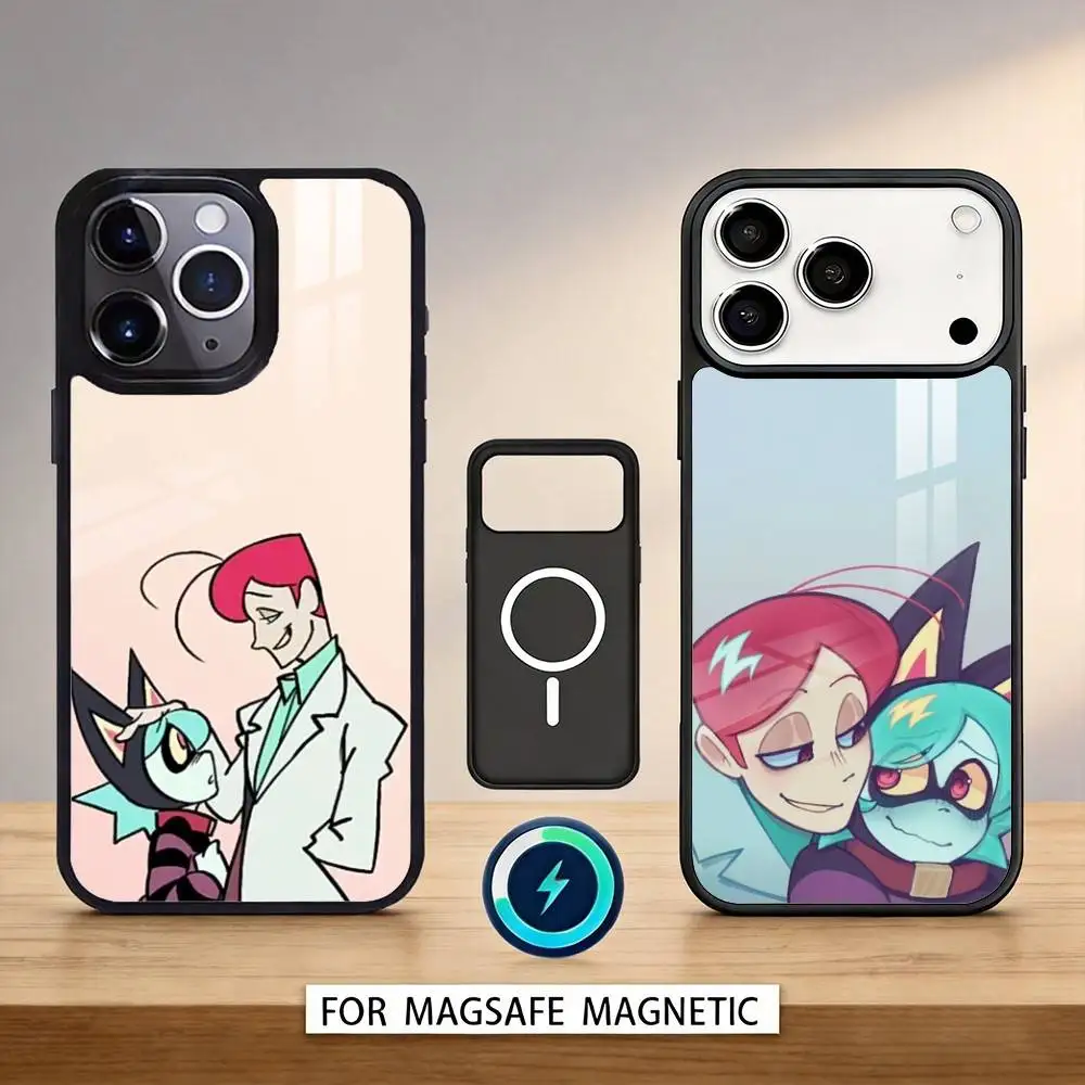 

Y2K P-Psycho C-Cuties Phone Case For iPhone 17,16,15,14,13,12,Pro,Max For Magsafe Magnetic Wireless Charging