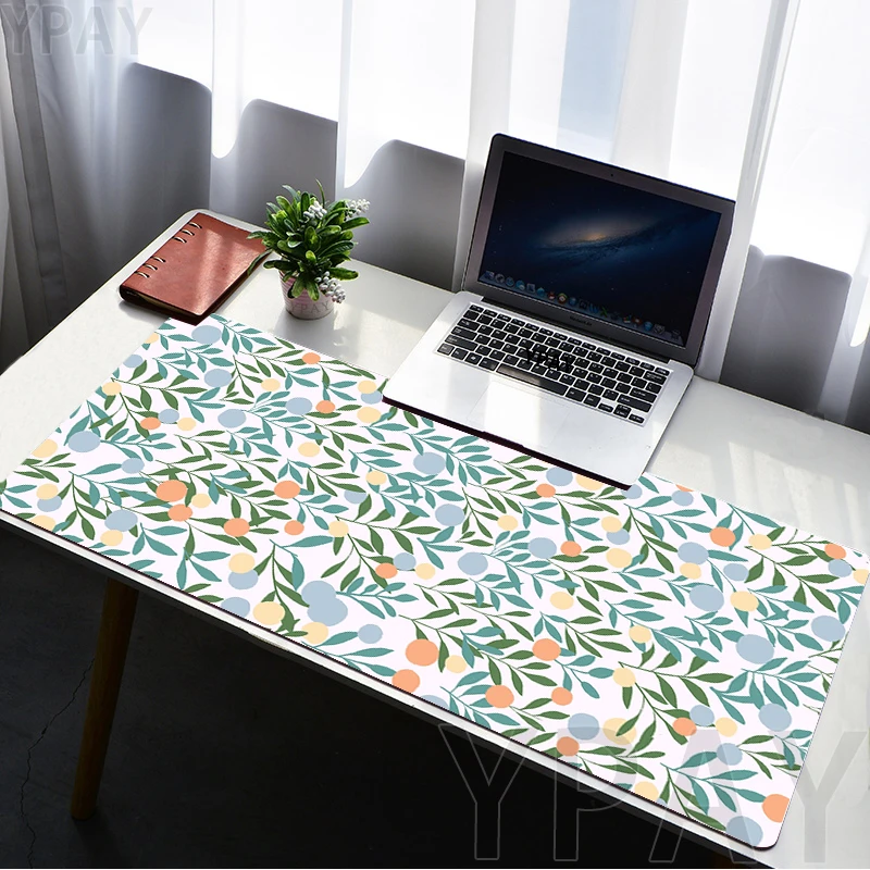 

Flowers Large Mouse Pad 100x50cm Office Computer Carpet Mousepads Gaming Mousepad Keyboard Mat Gamer Mouse Pads Desk Mats