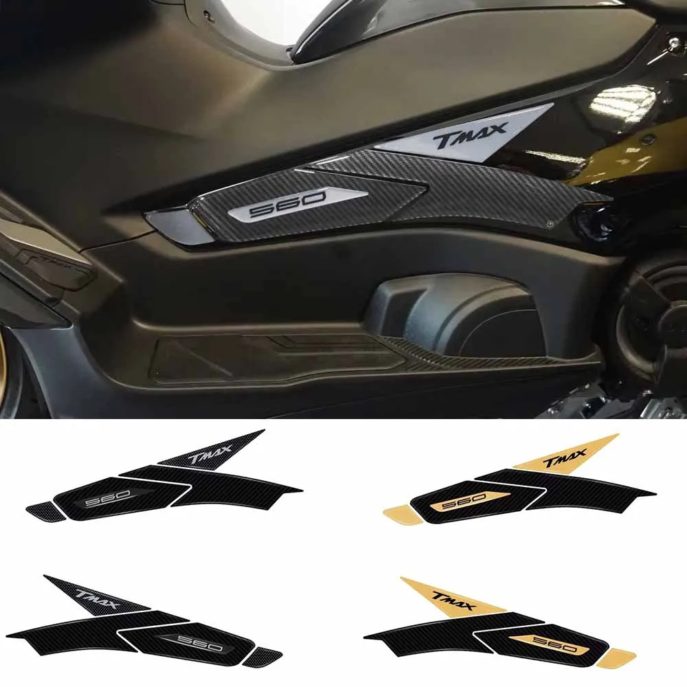 

For yamaha tmax 560 2022 boomerang Sticker 3D Side panel sticker Tank pad Stickers Oil Gas Protector Cover Decoration