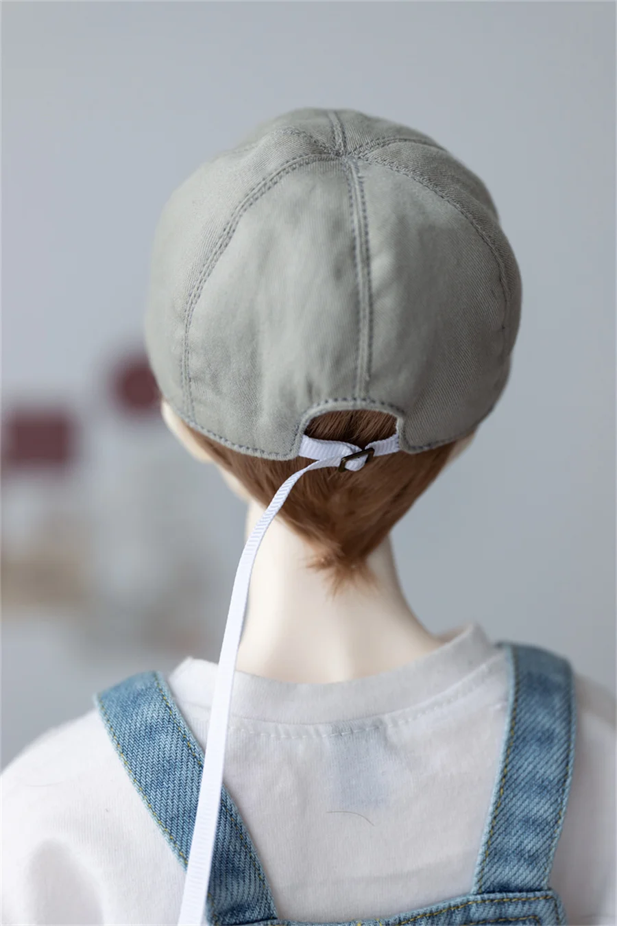 In Stock BJD Doll Cap 1/3 68 70cm Black White Handsome Youth Baseball Cap BJD Doll Accessories