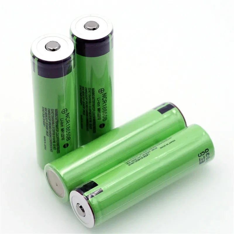 New Original 18650 3.7v 3400 mah Lithium Rechargeable Battery NCR18650B with Pointed(No PCB) For flashlight Fan toys batteries