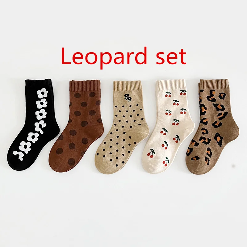 Children Socks Baby Girl Boy Autumn Winter Socks Kids Child Korean Style Fashion 1-8Y