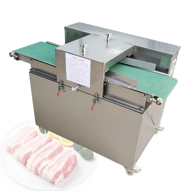 1500W Commercial Braised Pork Belly Slicing Machine Fresh Meat Slicing Shredded Diced Machine