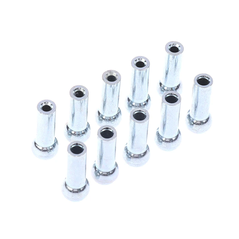 5pcs Gym Pulley Machine Stopper Cable Ball Terminals Wire Port Joint Parts For Diameter 5mm 6mm Cables Fitness Equipment